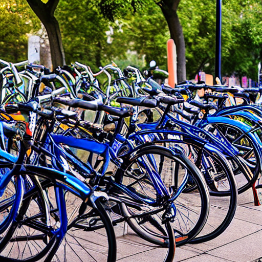 040_Several bicycles sit parked nest to each other..png
